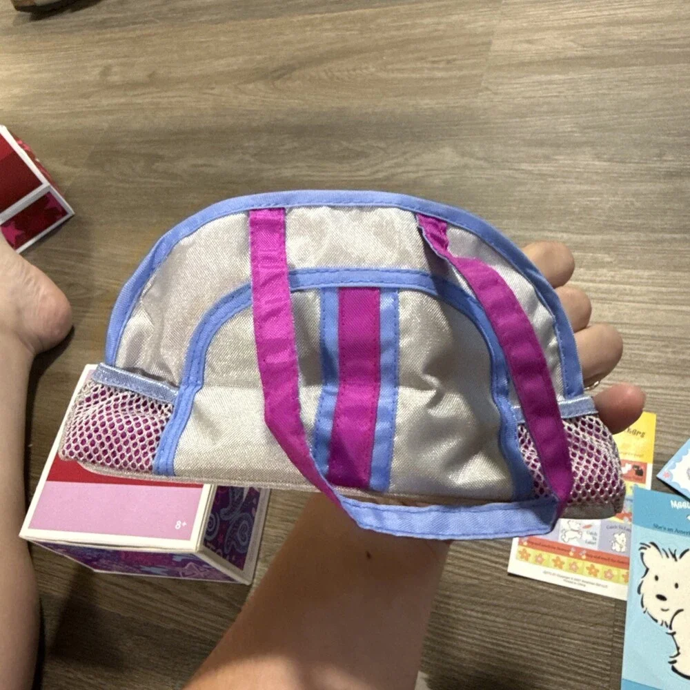 American Girl Coconut Dog NIB With Carrier & Accessories